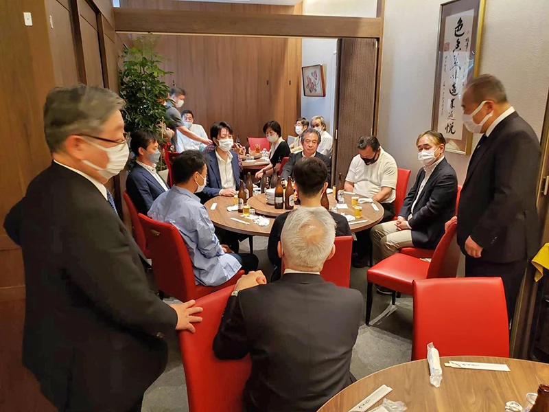 中三丁目の町会総会に於いて「京橋の未来を考える」に参加